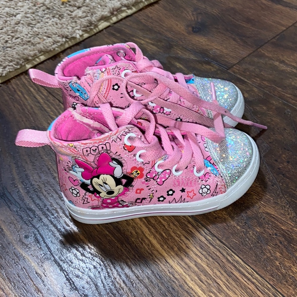 Toddler Minnie Mouse High Tops